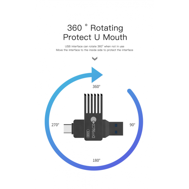 USB flash memorija Coteci CS8833 128GB USB 3.0/Type C - 223750