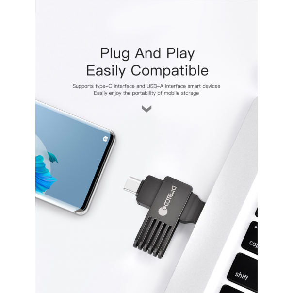 USB flash memorija Coteci CS8833 128GB USB 3.0/Type C - 223750