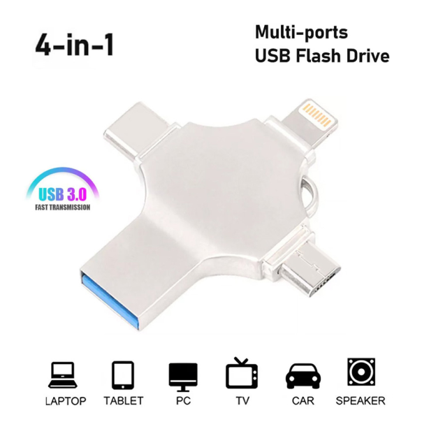 USB flash memorija JWD 4in1 pen drive 128GB - 219693