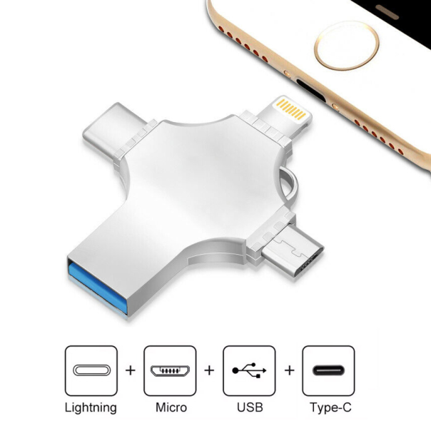 USB flash memorija JWD 4in1 pen drive 256GB - 219694-1