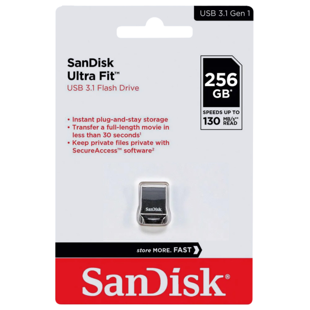 USB flash memorija SanDisk Cruzer Ultra Fit 3.1 128GB - 220379