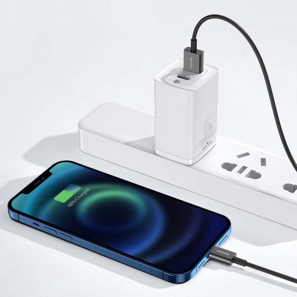 Kabel Baseus Superior Series Fast Charging USB na Lightning 2.4A crni 1m - CALYS-A01