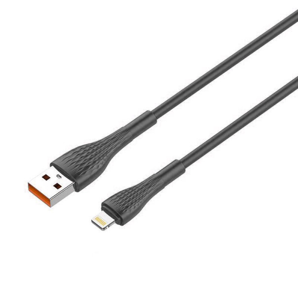 Kabel LDNIO LS671 30W USB na iPhone Lightning sivi 1m - 600645
