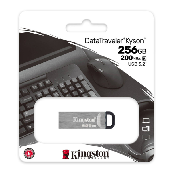 USB Kingston 256GB DTKN/ 256GB USB Flash Drive, USB 3.2 Gen.1, 200/ 60 MB/ s - DTKN-256GB-1