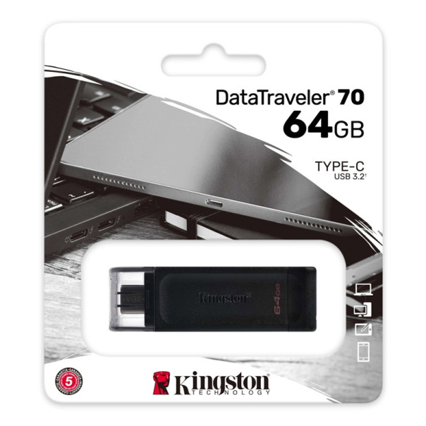 USB Kingston DT70/ 64GB USB-C 3.2  DataTraveler - DT70-64GB-1-1