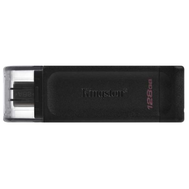 KINGSTON USB flash memorije 128GB DT 70 USB-C 3.2, crna - USB01115