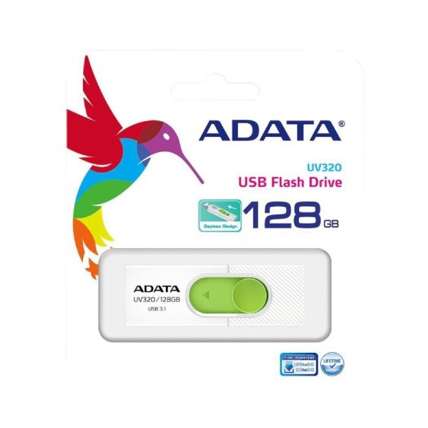 A-DATA 128GB 3.1 AUV320-128G-RWHGN belo zeleni - USB01246