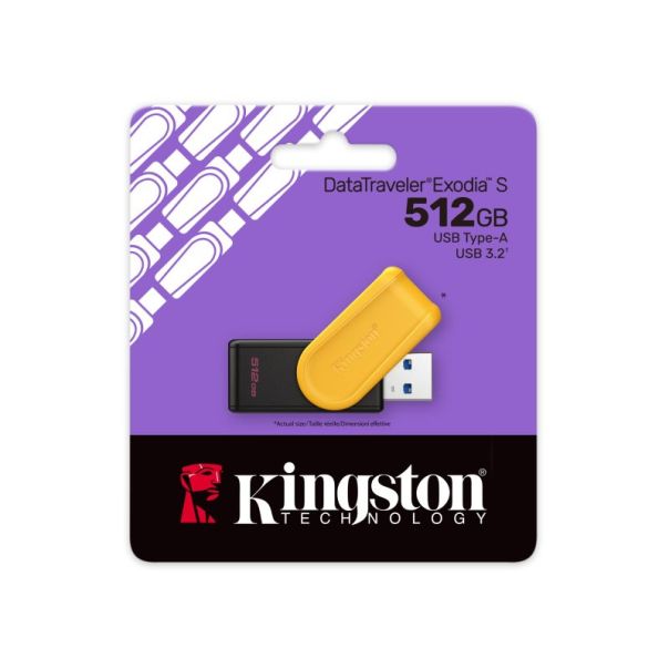 KINGSTON USB Flash memorija 512GB DataTraveler Exodia S USB 3.2 Gen1 DTXS/512GB - USB01314