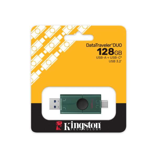 KINGSTON 128GB DataTraveler Duo Gen2 3.2/USB flash DTDEG2/128GB crni - EP3061864
