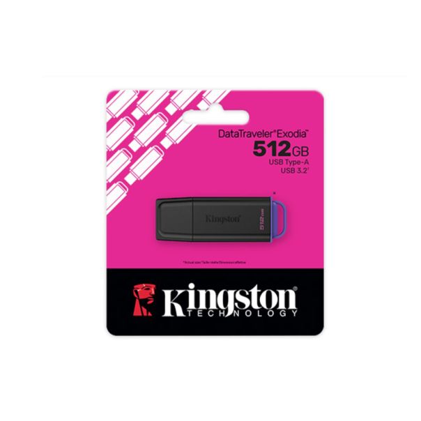 KINGSTON USB memorija DTXG2/512GB/DataTraveler Exodia G2/3.2/crna - EP3069475