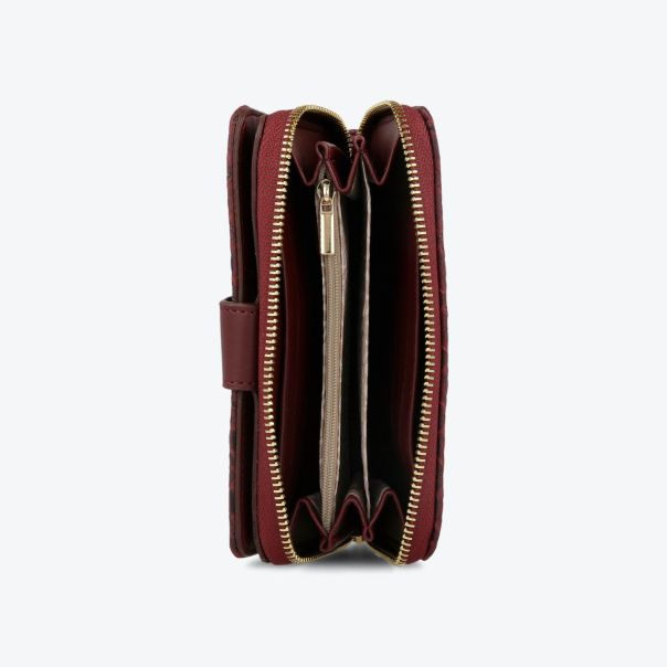 US POLO Novcanik Usc23931-Burgundy W - USC23931-BURGUNDY