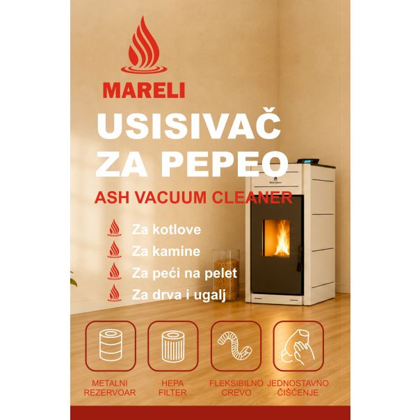 MARELI Usisivač za pepeo - EP3327219