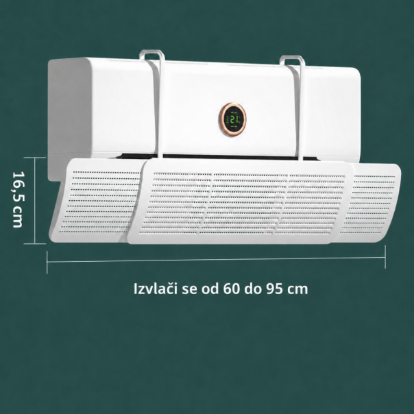 Ručni ventilator + Usmerivač vazduha za klima uređaje na kačenje - EP3104200