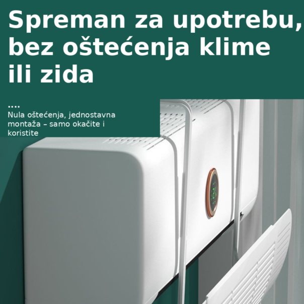 Ručni ventilator + Usmerivač vazduha za klima uređaje na kačenje - EP3104200
