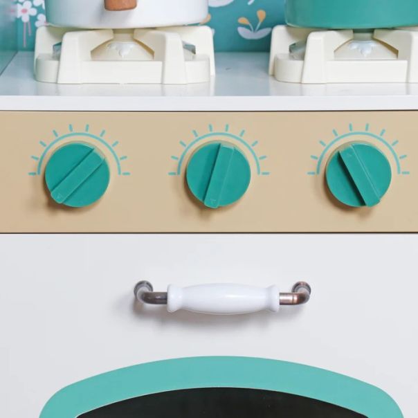 KINDER HOME Dečija drvena kuhinja - V10C790B