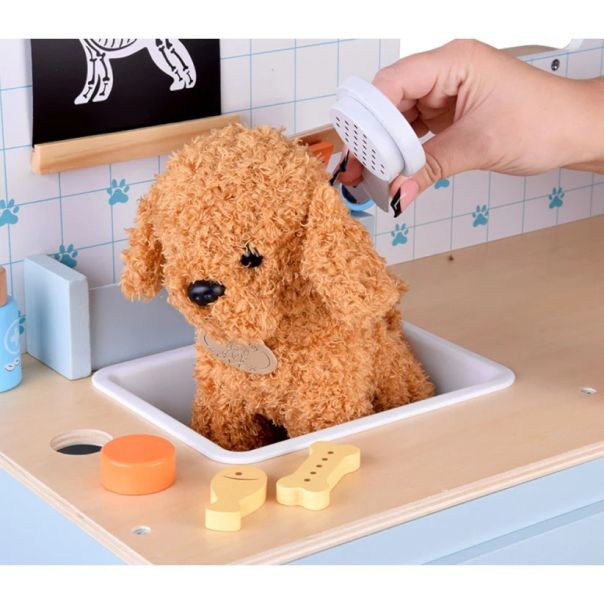 gračka za dečiju veterinarsku kliniku KINDER HOME – drveni veterinarski centar - EP2988370