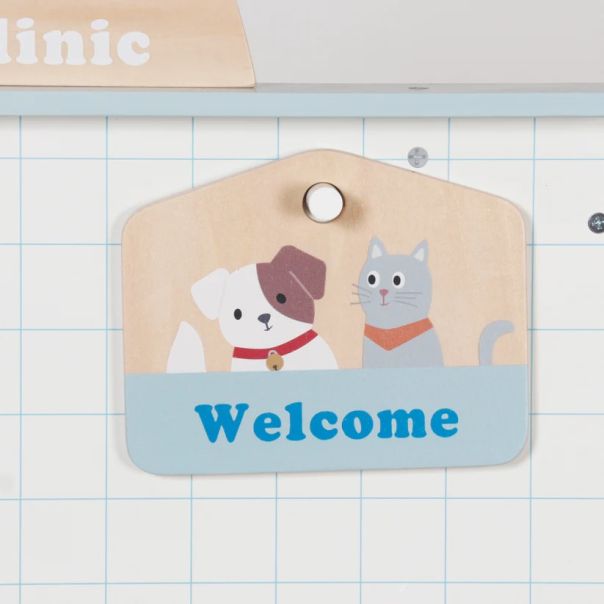 gračka za dečiju veterinarsku kliniku KINDER HOME – drveni veterinarski centar - EP2988370