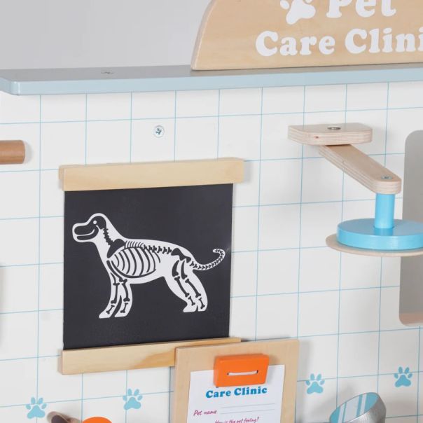 gračka za dečiju veterinarsku kliniku KINDER HOME – drveni veterinarski centar - EP2988370