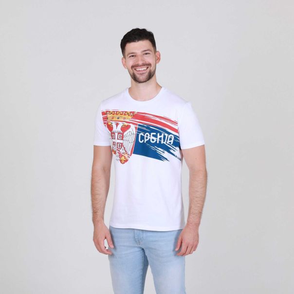 RANG Majica kratak rukav Srbija M - V221M01-01