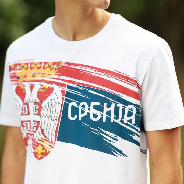 RANG Majica kratak rukav Srbija M - V221M01-01