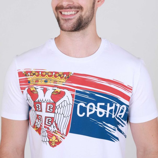 RANG Majica kratak rukav Srbija M - V221M01-01