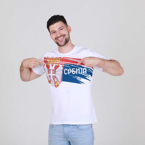 RANG Majica kratak rukav Srbija M - V221M01-01