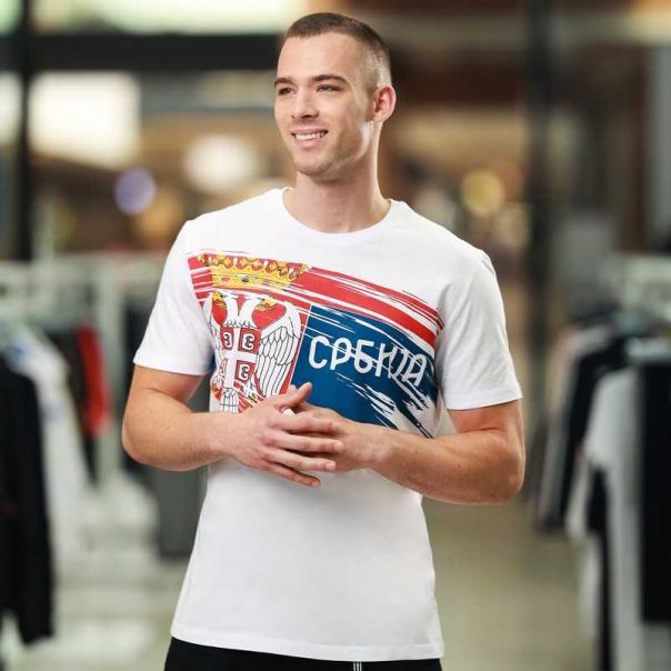 RANG Majica kratak rukav Srbija M - V221M01-01