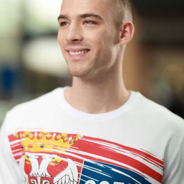 RANG Majica kratak rukav Srbija M - V221M01-01