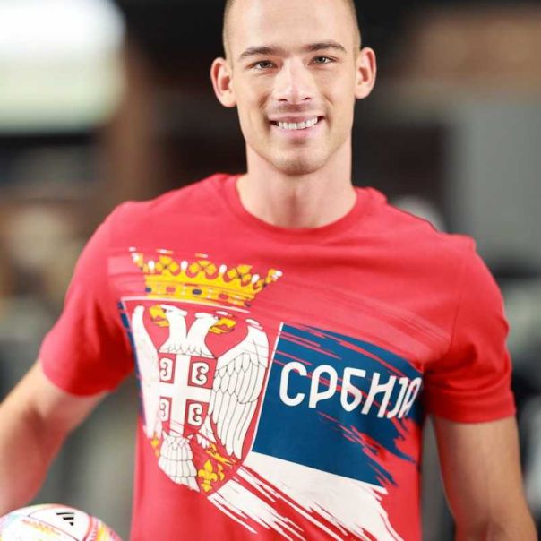 RANG Majica kratak rukav Srbija M - V221M01-03