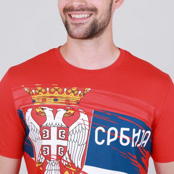 RANG Majica kratak rukav Srbija M - V221M01-03