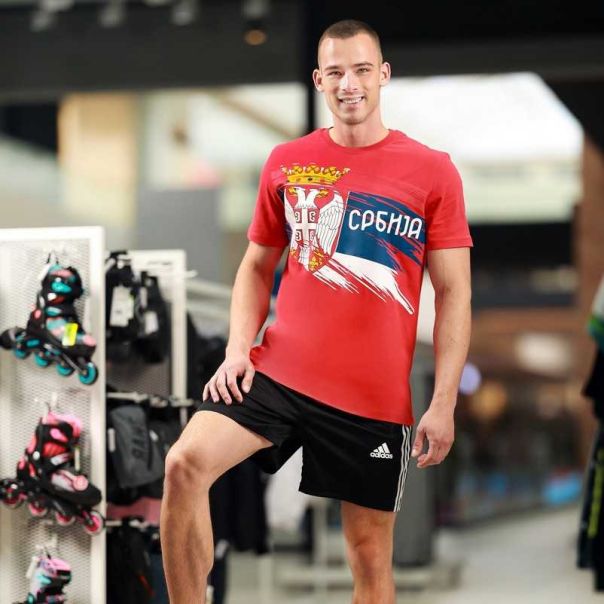 RANG Majica kratak rukav Srbija M - V221M01-03