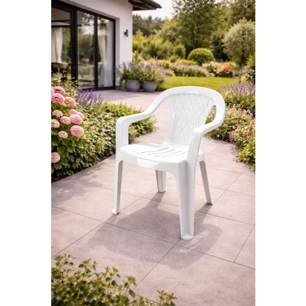 Stolica Valerija varijant - Bela 93051 - 93051