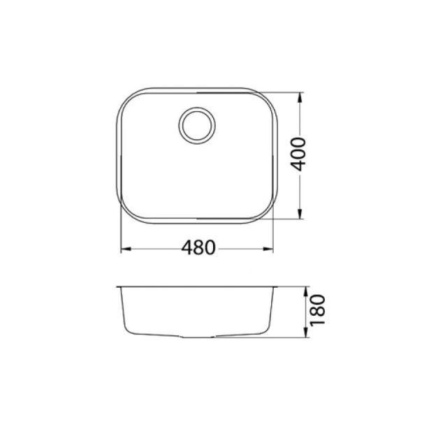 ALVEUS Sudopera Variant 10 fi 90 polu sjaj - 1042481