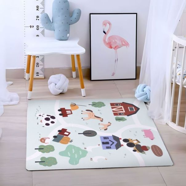ECO TOYS Velike podne puzzle 90.5x90.5cm Farma, 21 deo - ECOEVA020