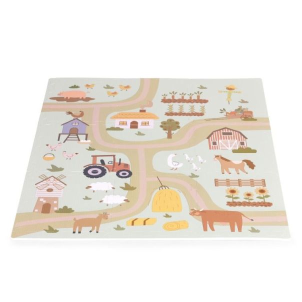 ECO TOYS Velike podne puzzle 90.5x90.5cm Farma, 21 deo - ECOEVA019