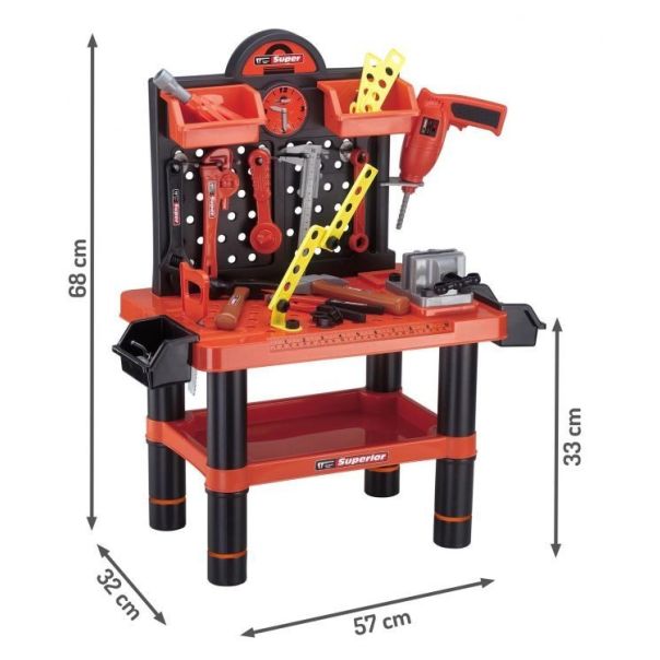 ECO TOYS Velika radionica sa alatom sa decu superior ecotoys - EP2796928
