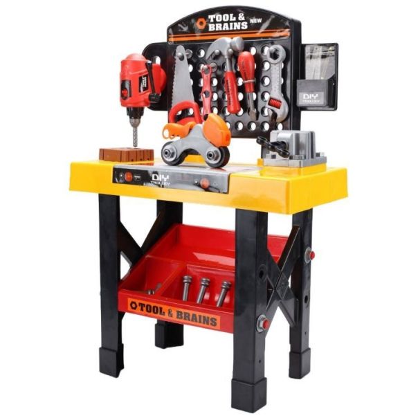 ECO TOYS Velika radionica za decu Tool&brains - 39 delova - HC121811