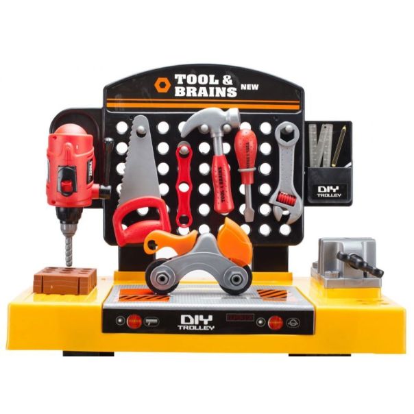 ECO TOYS Velika radionica za decu Tool&brains - 39 delova - HC121811