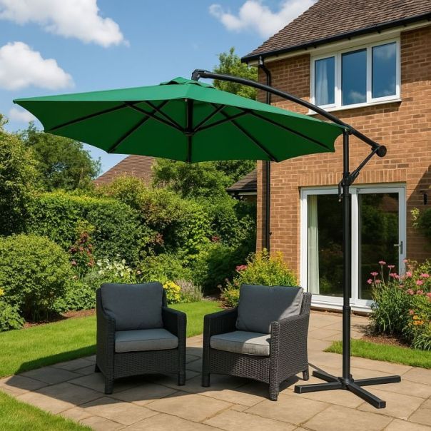 MULTIGARDEN Suncobran 3m, zelena - XS-UMS021 GREEN