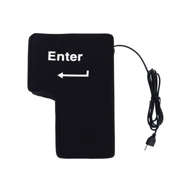 Veliki ENTER TASTER-stres eliminator crni - 616059