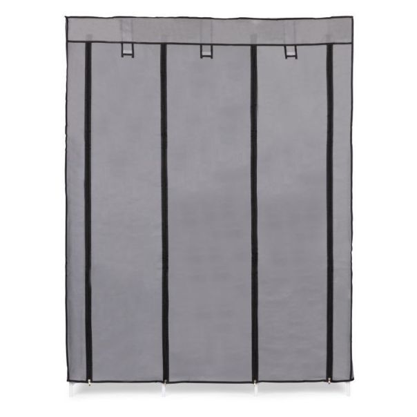 MODERNHOME Veliki platneni garderober sa policama 3 - PJJSC002