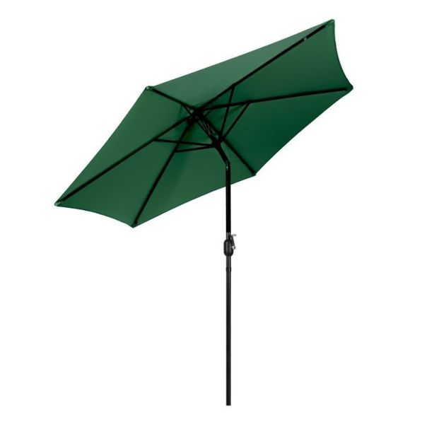 MULTIGARDEN Ugaoni suncobran 270cm, zelena - SL-UM003C GREEN