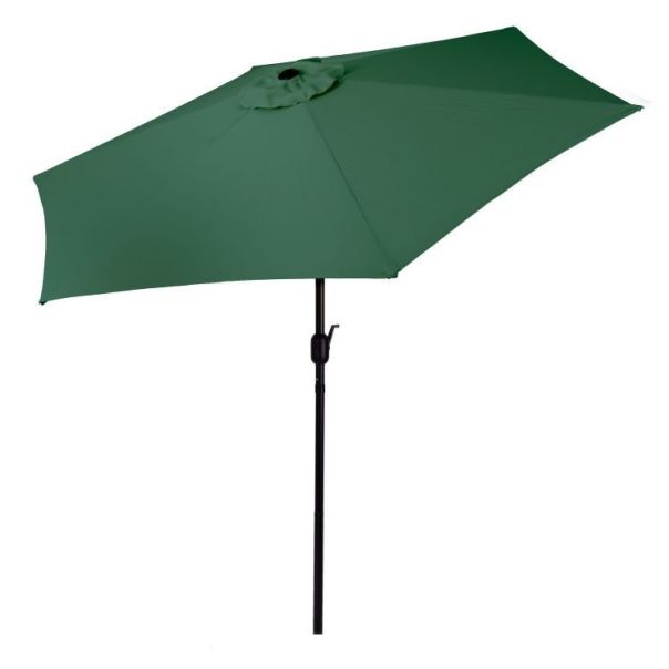 MULTIGARDEN Ugaoni suncobran 270cm, zelena - SL-UM003C GREEN