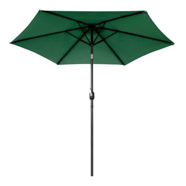MULTIGARDEN Ugaoni suncobran 270cm, zelena - SL-UM003C GREEN