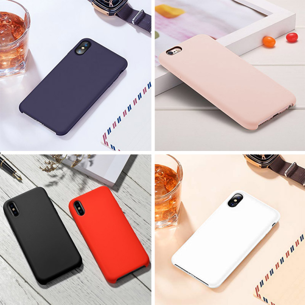 Maska za Samsung A6/ A600F (2018) Velvet touch crvena - 030644