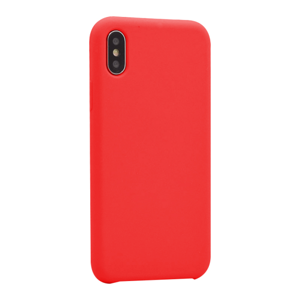 Maska za iPhone XS Max Velvet touch crvena - 030625