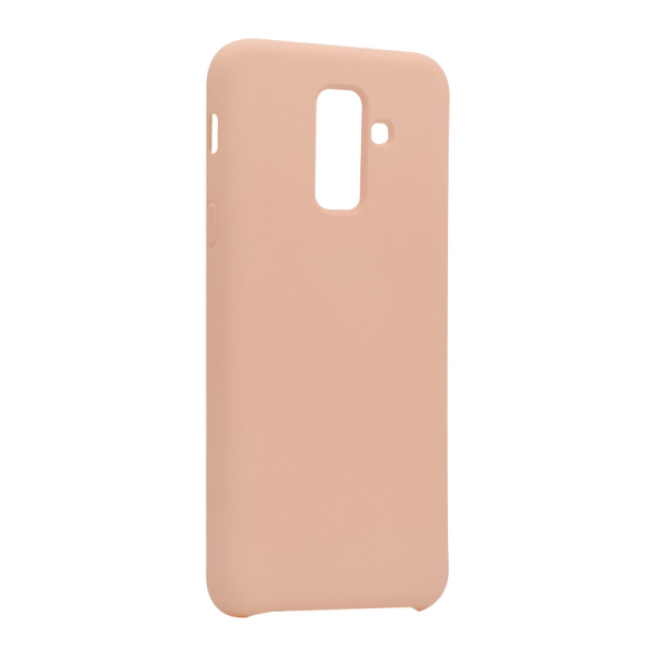Maska za Samsung A6 Plus/ A605G (2018) Velvet touch roze - 030648