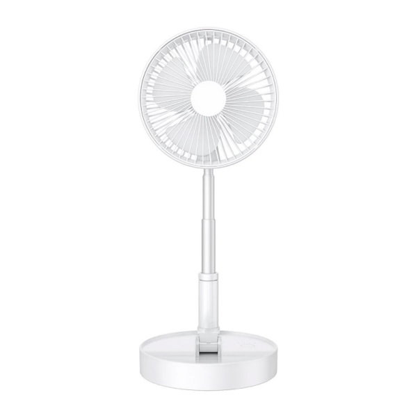 Ventilator sa podesivom visinom i daljinskim upravljačem beli - 617120
