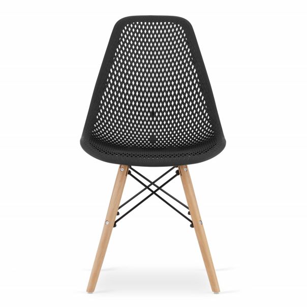 BOLZZ Verona set 4 stolice black - BOLVERCHABLCKS