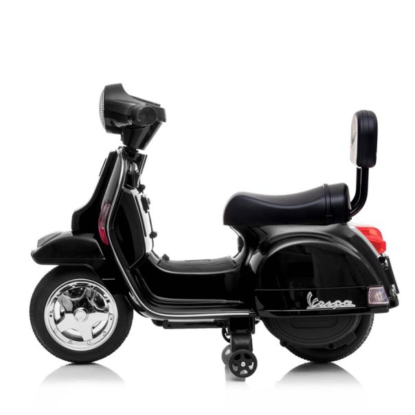 EUROBAJK Dečji motor na akumulator Vespa PX150, crna - 10399